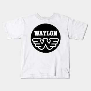 Waylon Jennings Kids T-Shirt